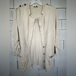 Loft cardigan sweater size m